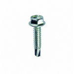 #10 x 3/4" Hex Washer Head Tek Self-Drilling Screws, Zinc (HT1034)