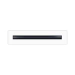 Linear Slot Diffuser 12" x 1 Slot, 1" Slot Width — Aluminum
