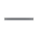 Linear Slot Diffuser 18" x 3 Slot, 1" Slot Width — Aluminum