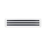 Linear Slot Diffuser 24" x 3 Slot, 1" Slot Width — Aluminum