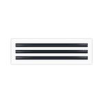 Linear Slot Diffuser 36" x 3 Slot, 1" Slot Width — Aluminum