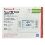 Honeywell Home FocusPRO S200 Smart Wi-Fi Thermostat, 3H/2C Heat Pump or 2H/2C Conventional (TH2320WF4010)