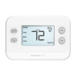 Honeywell Home FocusPRO N100 Non-Programmable Thermostat, 3H/2C Heat Pump / 2H/2C Conventional (TH1320U4002)