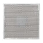 24" x 24" Perforated Ceiling Diffuser, Lay-In T-Bar, R-6 Insulated Back