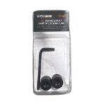 TradeFox SFL1402 1/4 in Refrigerant Safety Locking Caps (2 Pack with Key)