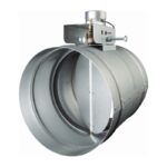 Broan MD6TU 6" Automatic Make-Up Air Damper with Pressure Switch, 24V