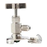 Can Tap Valve for R12 and R134a Refrigerant Cans