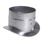 16" Stick-On Saddle Collar for Round Pipe, No Damper