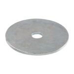 3/8" x 1-1/4" Fender Washer, Zinc, 100 Pack